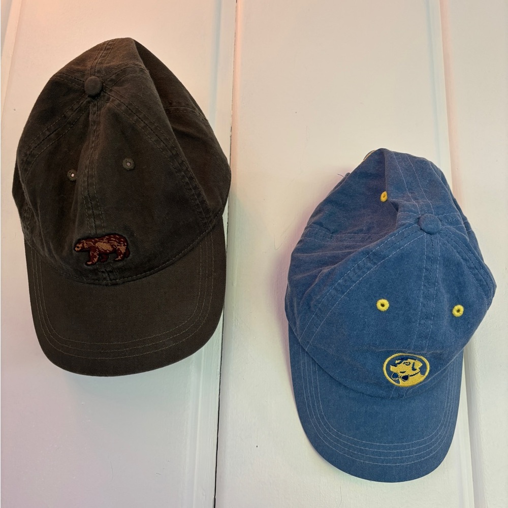 Set of Dad Critter Hats- Dog & Bear